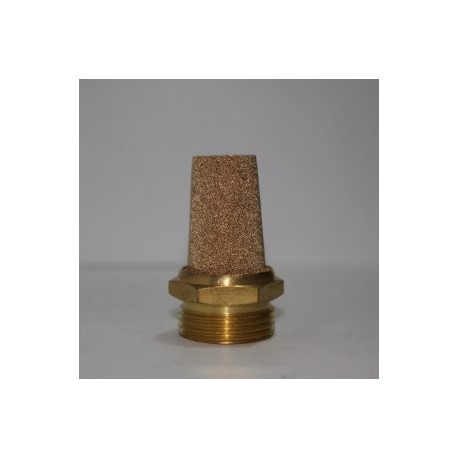 SILENCIADOR DE BRONCE CONO ROSCA 1/4