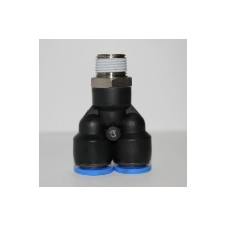 CONECTOR YEE 1/4 T A 1/4 R