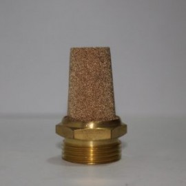 SILENCIADOR DE BRONCE CONO ROSCA 3/8